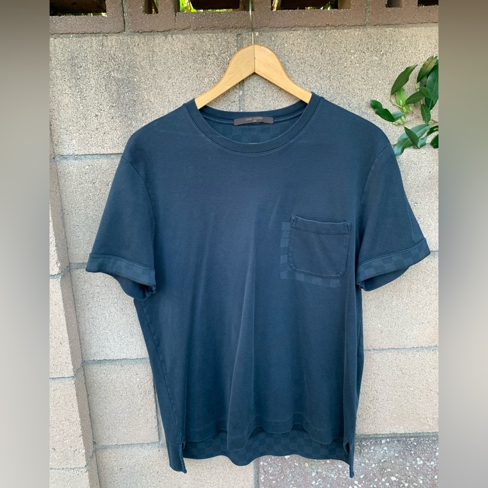 Black Damier Pocket T - Shirt